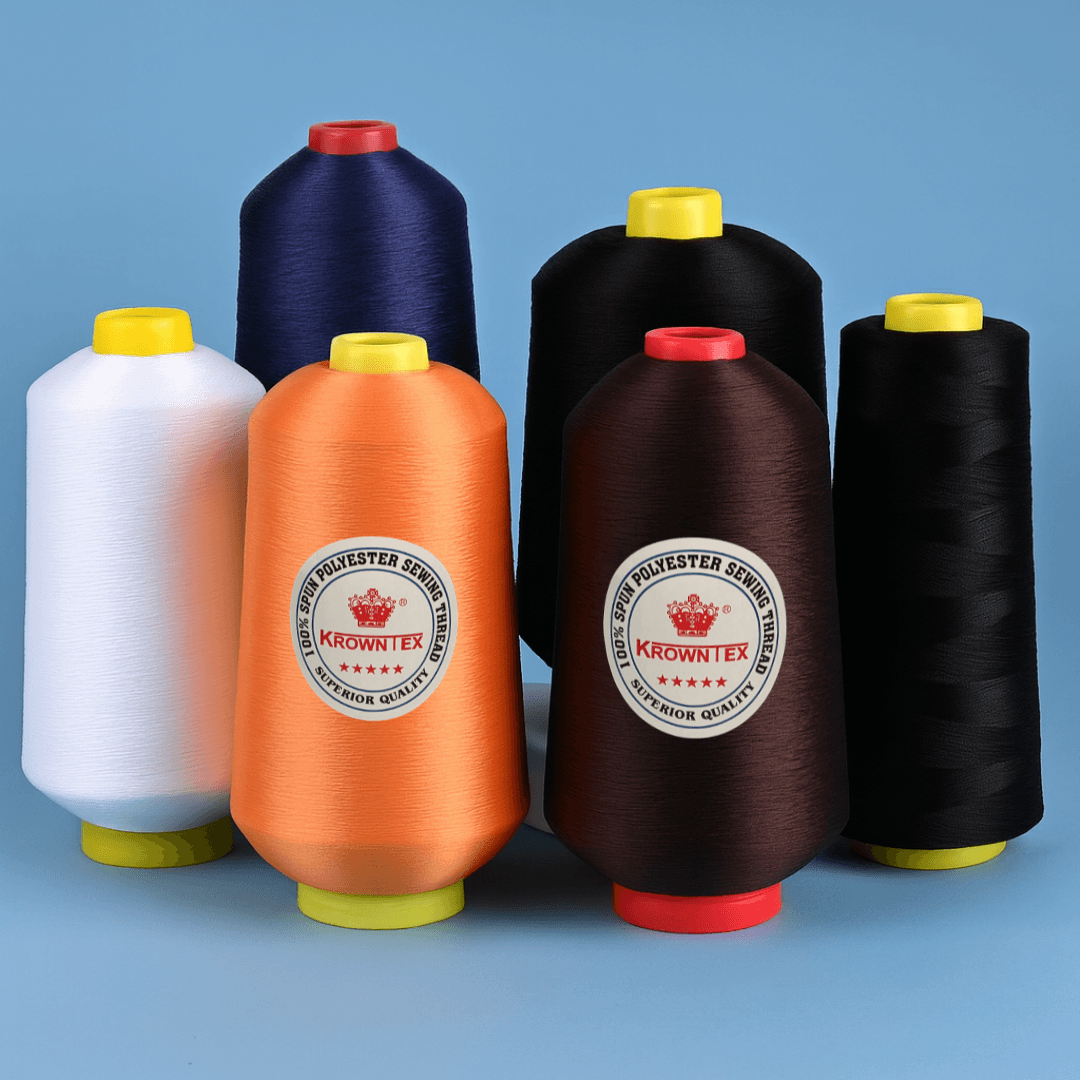 ด้ายเย็บฟูน้อย ด้ายเย็บฟูมากหรือโพลีเอสเตอร์โอเวอร์ล็อค