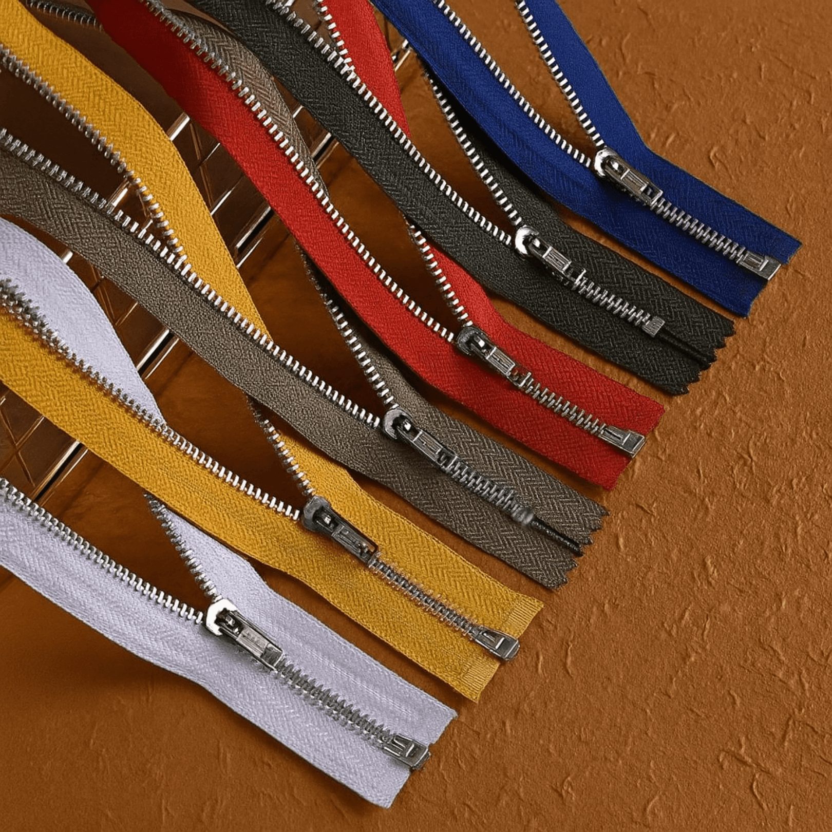 ซิปโลหะ ซิปทองเหลืองสำหรับกางเกงยีนส์