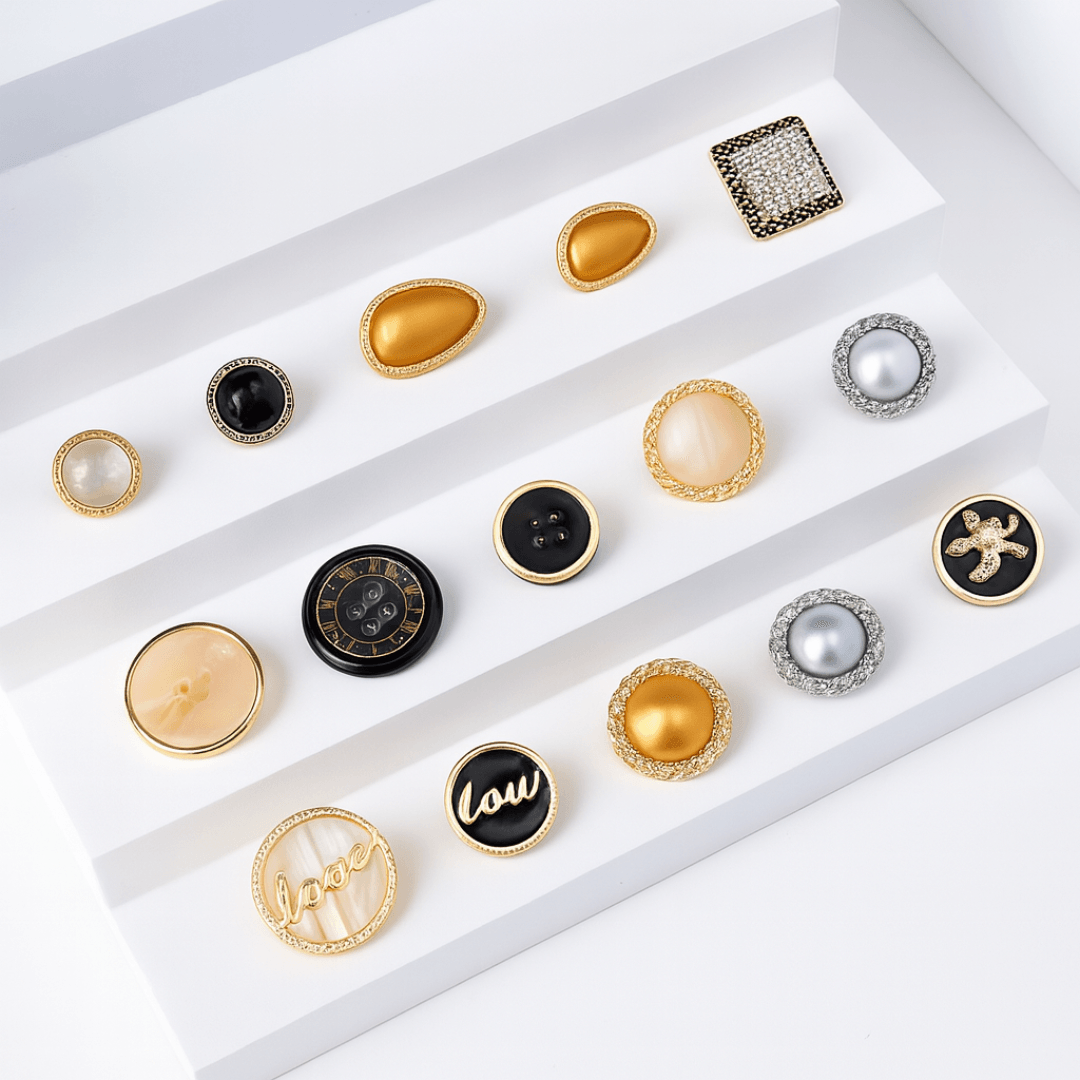 กระดุมเสื้อคลุมเรซิน Resin Overcoat Button