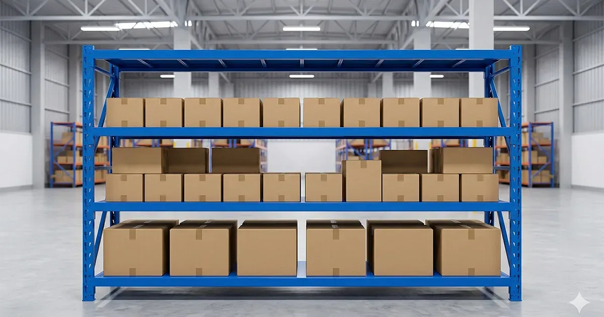 ชั้นวางของเหล็ก 3 ชั้น