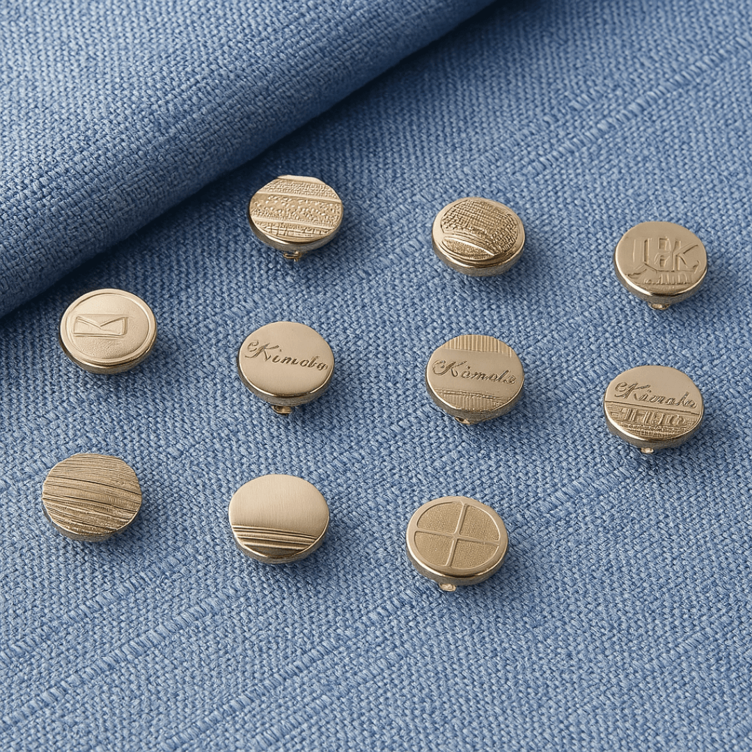 กระดุมกางเกงยีนส์โลหะ Metal Jeans Button