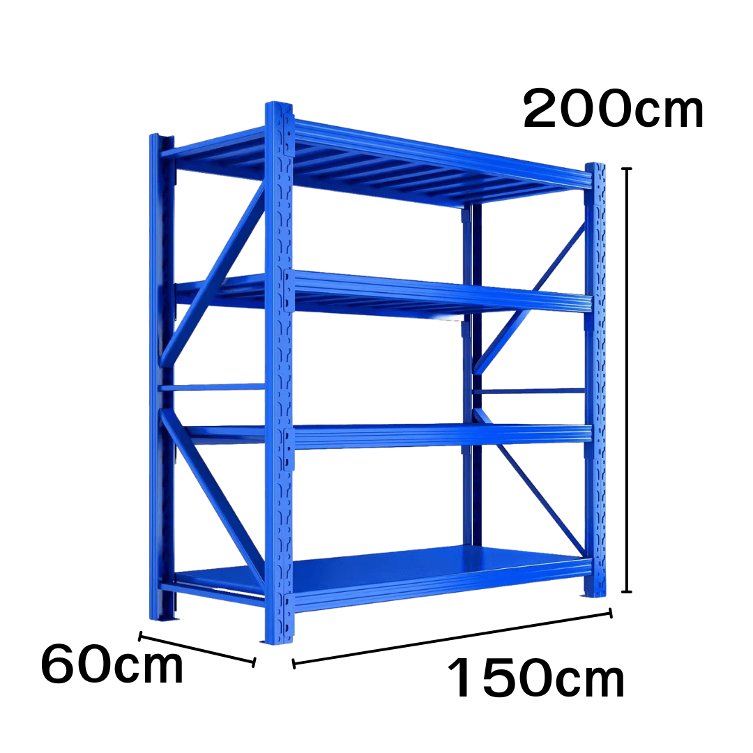 ชั้นวางของเหล็ก รับน้ำหนัก 300kg ต่อชั้น