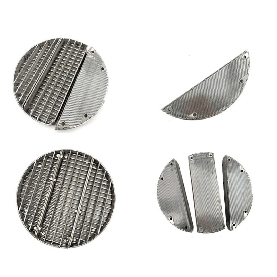 ตะแกรงรองรับภายใน แบบแผ่นทรงกรม